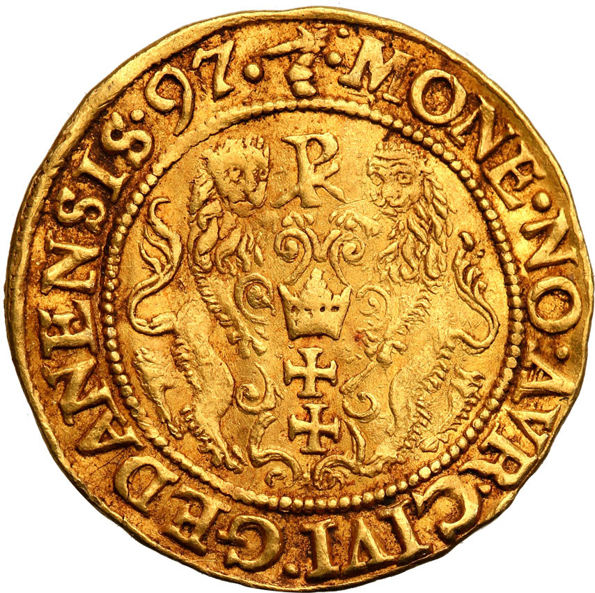 Zygmunt III Waza. Dukat 1597 Gdańsk